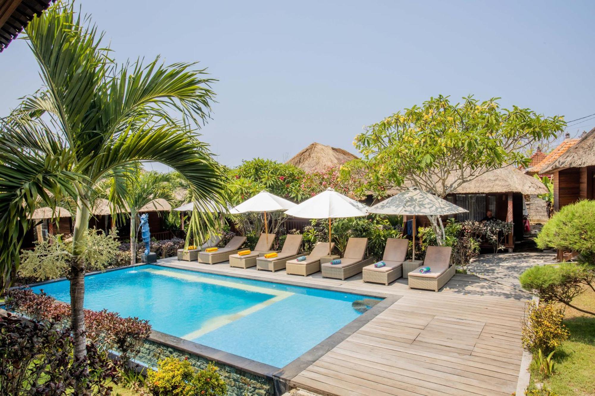 Koji Garden Huts Hotel Nusa Lembongan  Exterior photo