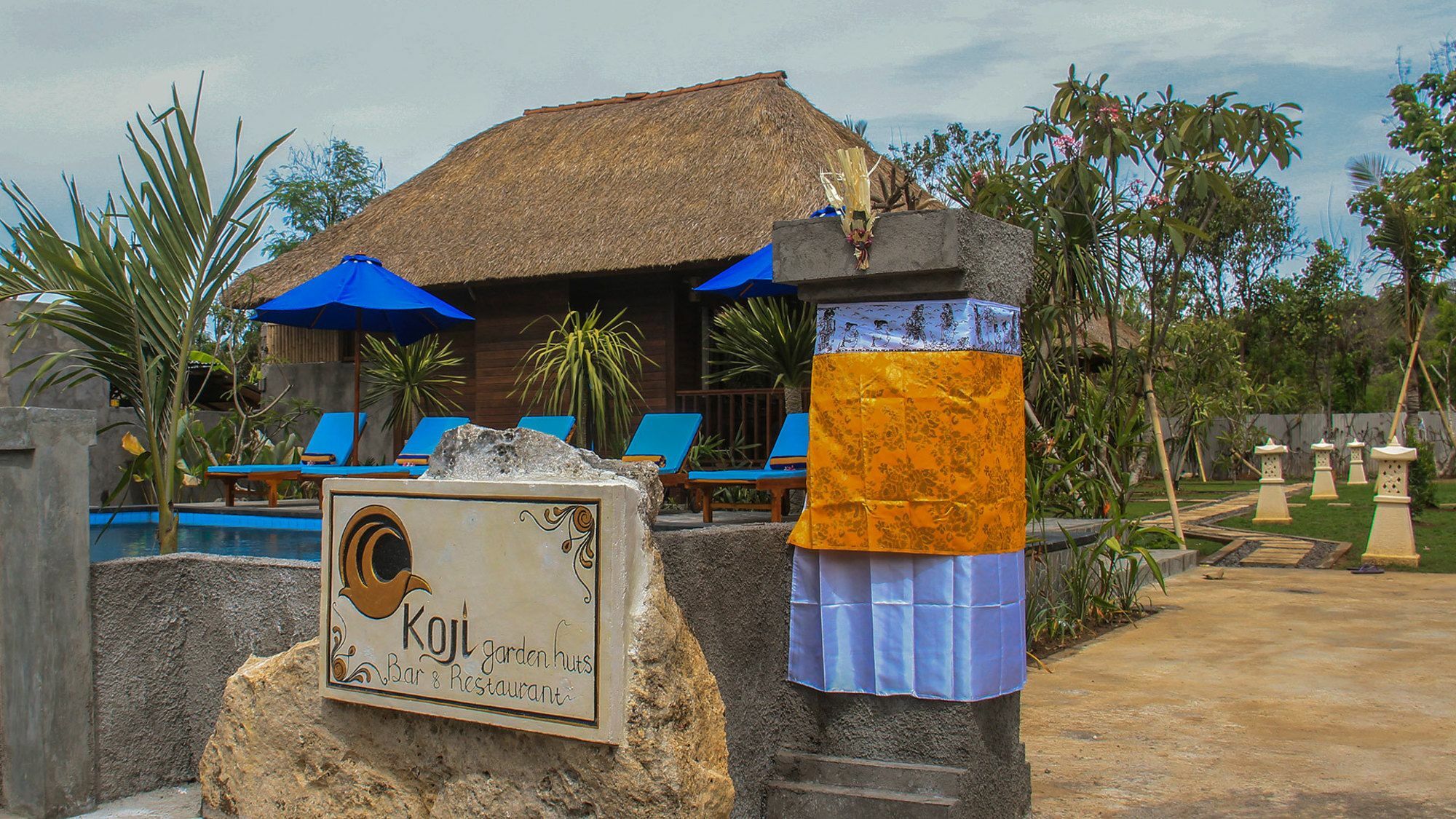 Koji Garden Huts Hotel Nusa Lembongan  Exterior photo